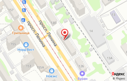 Торгово-монтажная компания Хранитель на проспекте Ленина на карте