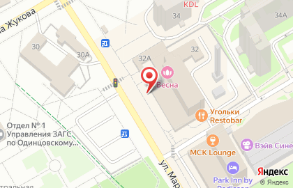 Салон оптики в Москве на карте