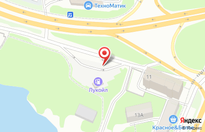 Банкомат ФКБ Петрокоммерц на Комсомольском шоссе на карте
