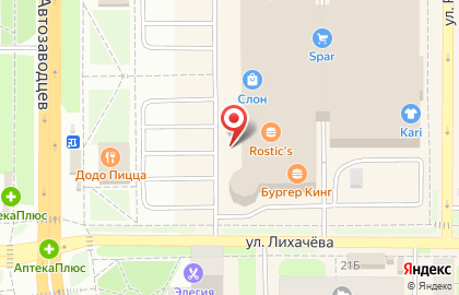 Салон связи МТС на проспекте Автозаводцев на карте
