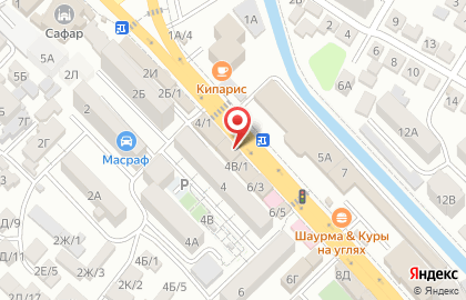 Магазин хозяйственных товаров Всё по 39-49-59 на проспекте Амет-Хана Султана на карте