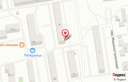 Парикмахерская Universal на Заводской улице на карте