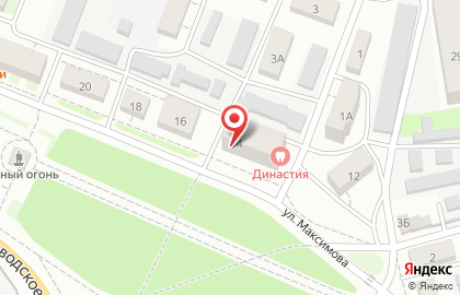 Центр раннего развития детей Академия детства на улице Максимова на карте