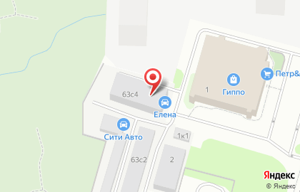Автотехцентр Елена на улице Гайдара на карте
