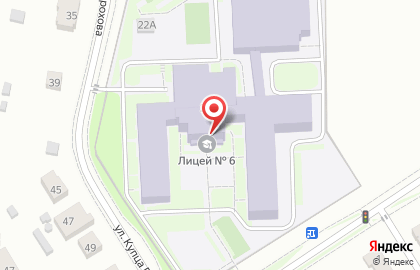 Школа танцев Порхай на ​Купца Горохова на карте