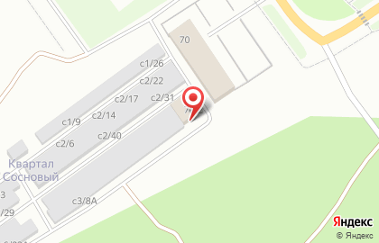 Торговая компания Эталон в Кемерово на карте