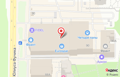 Туристическое агентство TUI в ТЦ Франт на карте