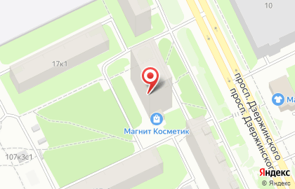 Ti Amo на проспекте Дзержинского на карте