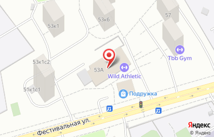 Гипермаркет Магнит в Москве на карте