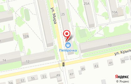 Магазин разливного пива Главпивмаг на улице Мира на карте