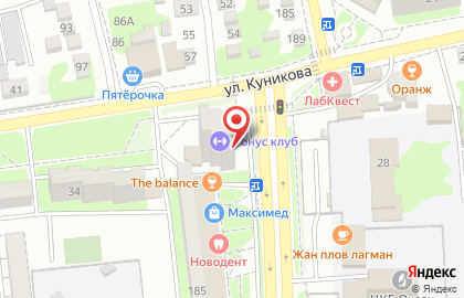 Тонус-клуб на проспекте Дзержинского на карте