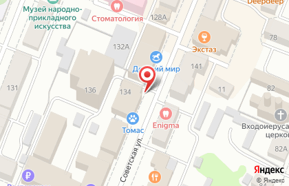 Мебельный салон Мебель City на Советской улице на карте