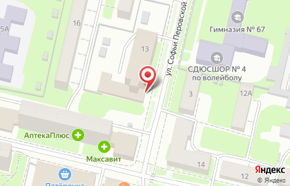 РТК-Сервис на улице Софьи Перовской на карте