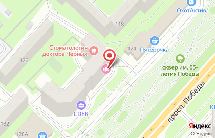 Магазин штор Винтаж в Октябрьском округе на карте