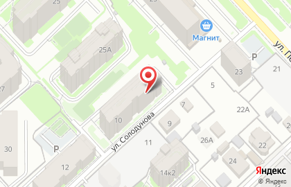 Домашняя гостиница The LUCKY Apartment в Вологде на карте