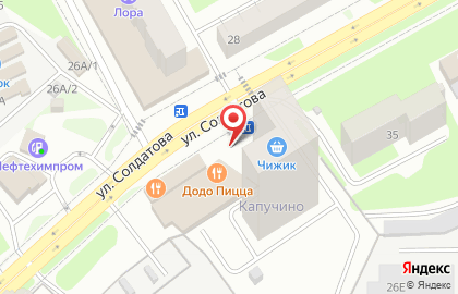 Цветочный салон в Свердловском районе на карте