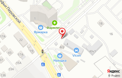 Шиномонтажная мастерская на улице Некрасова на карте