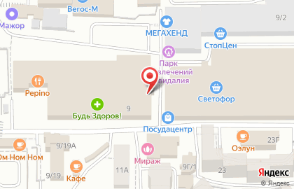 Сервисный центр по ремонту бытовой техники Сириус в Октябрьском районе на карте
