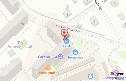 Сервисный центр Зебра Сервис Принт на улице Островского на карте