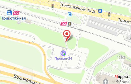 АЗС Меркурий на Волоколамском шоссе на карте