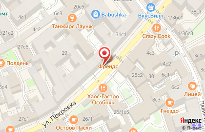 Винотека SimpleWine на метро Курская на карте