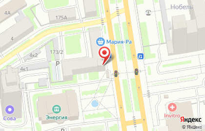 Аптечный Двор в Заельцовском районе на карте