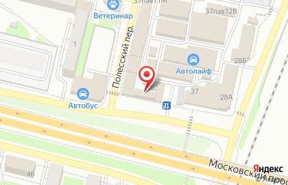 Магазин автозапчастей Автокрепёж на Московском проспекте на карте