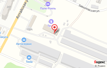 Сервис по замене масла на Алтайской улице на карте
