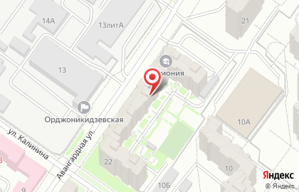 Лапушки в Орджоникидзевском районе на карте