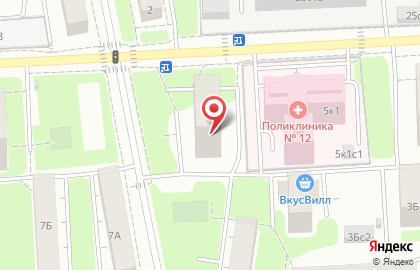 Компания Мирена-Фарм на улице Академика Комарова на карте