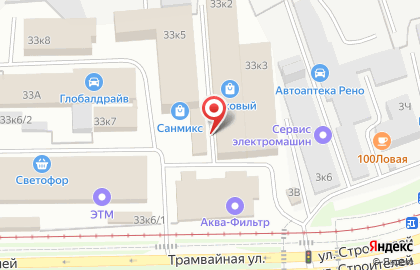 Рим на Трамвайной улице на карте
