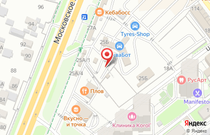 АГЗС №1 в Октябрьском районе на карте