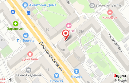 Магазин разливного пива Beer Lin на Плехановской улице на карте