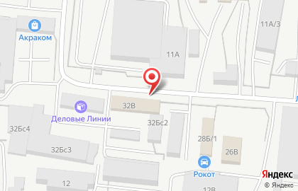 Торговая компания Lunda на Строительной улице на карте