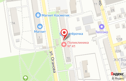Пансионат Почта России в Ростове-на-Дону на карте