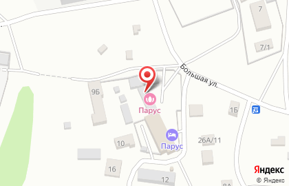Гостинично-ресторанный комплекс Парус на карте