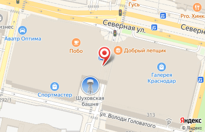 Sushi Free в Западном округе на карте