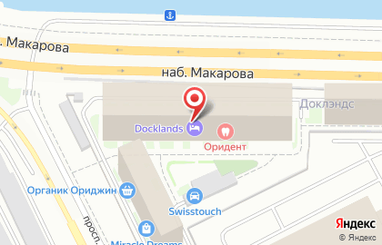 Коворкинг-центр Docklands Page на карте