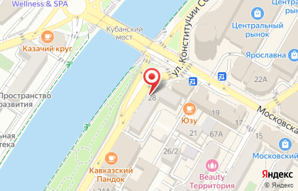 Комплексный центр социального обслуживания населения в Центральном районе на карте