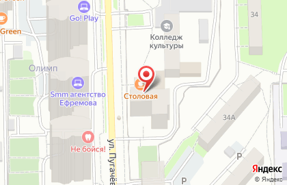 Столовая Свежесть Плюс на карте