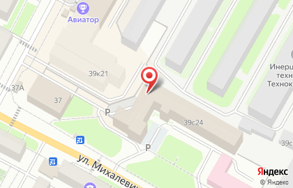 Сенсор-интека на карте