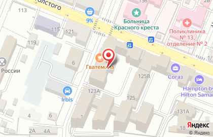 Доставка цветов Edelweiss в Железнодорожном районе на карте