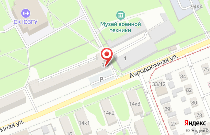 Магазин Прометей на Аэродромной улице на карте