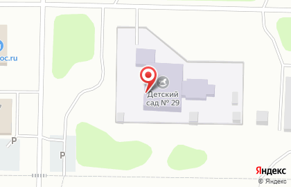 Детский сад №29 присмотра и оздоровления в Мончегорске на карте