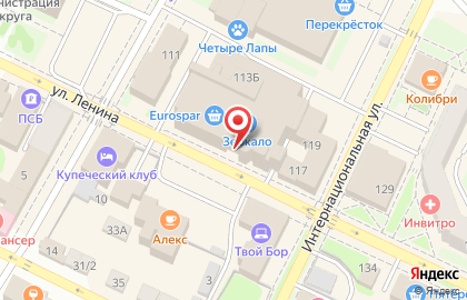 Супермаркет Eurospar в Нижнем Новгороде на карте