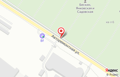 Мясная деревня на Авторемонтной улице на карте