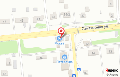 Автокомплекс на Центральной улице на карте