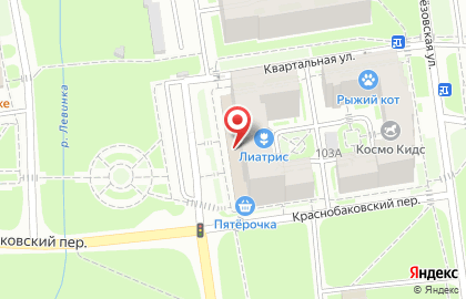 Супермаркет Seven на Берёзовской улице на карте