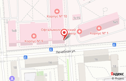 Клиника травматологии и ортопедии в Москве на карте