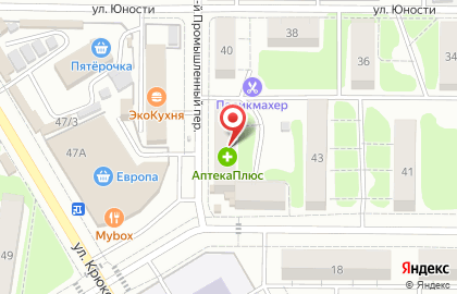 Евросеть в Сеймском округе на карте